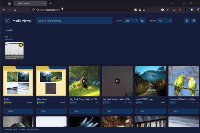 Search functionality
